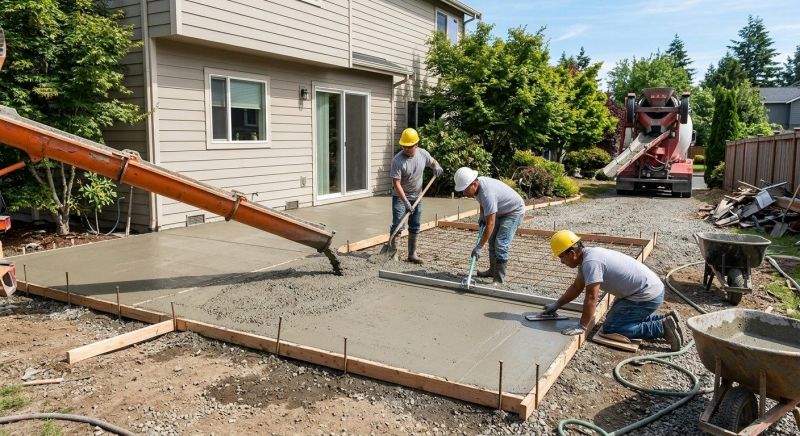 Concrete Installation in Howell, MI