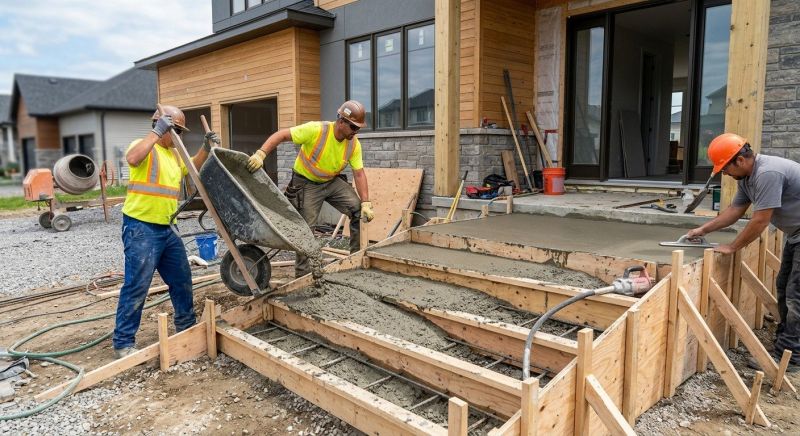 Concrete Installation in Howell, MI