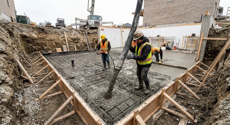 Basement Concrete Installation in Fowlerville, MI