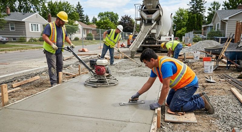 Cement Pouring Service in Howell, MI