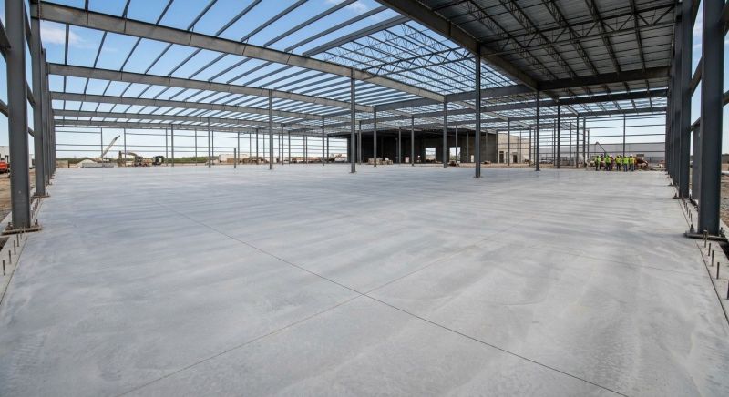 Commercial Slab Installation in Dexter, MI