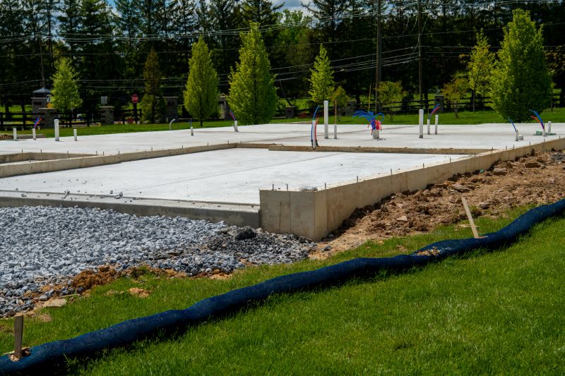 Commercial Slab Installation in Highland, MI
