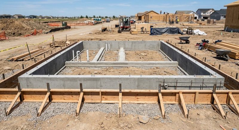 Concrete Foundation Installation in Commerce Township, MI