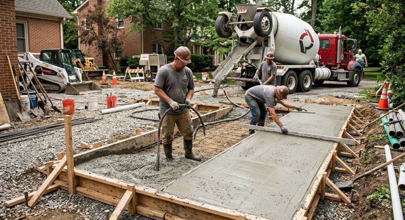 Concrete Service in Pinckney, MI