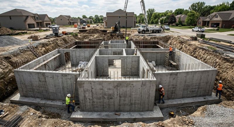 Foundation Construction in Fowlerville, MI