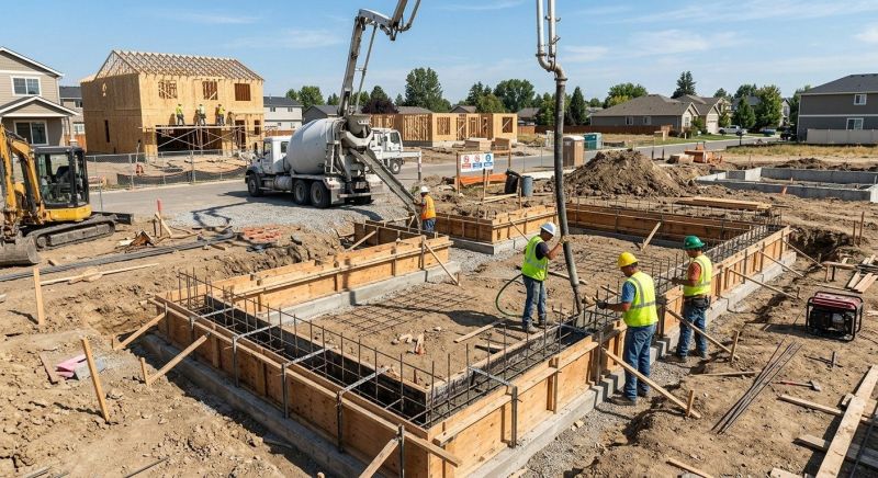 Foundation Construction in Milford, MI