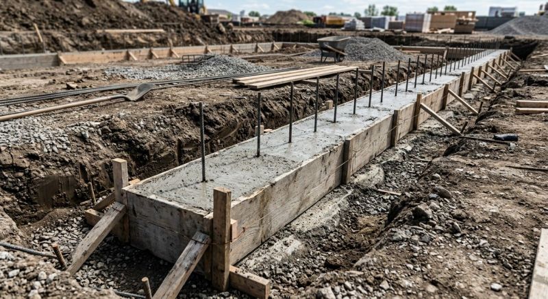 Foundation Footer Installation in Howell, MI