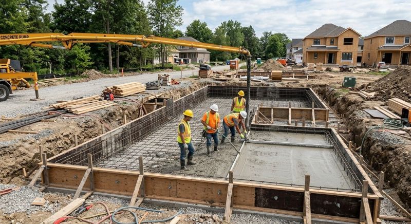 Home Foundation Installation in Howell, MI